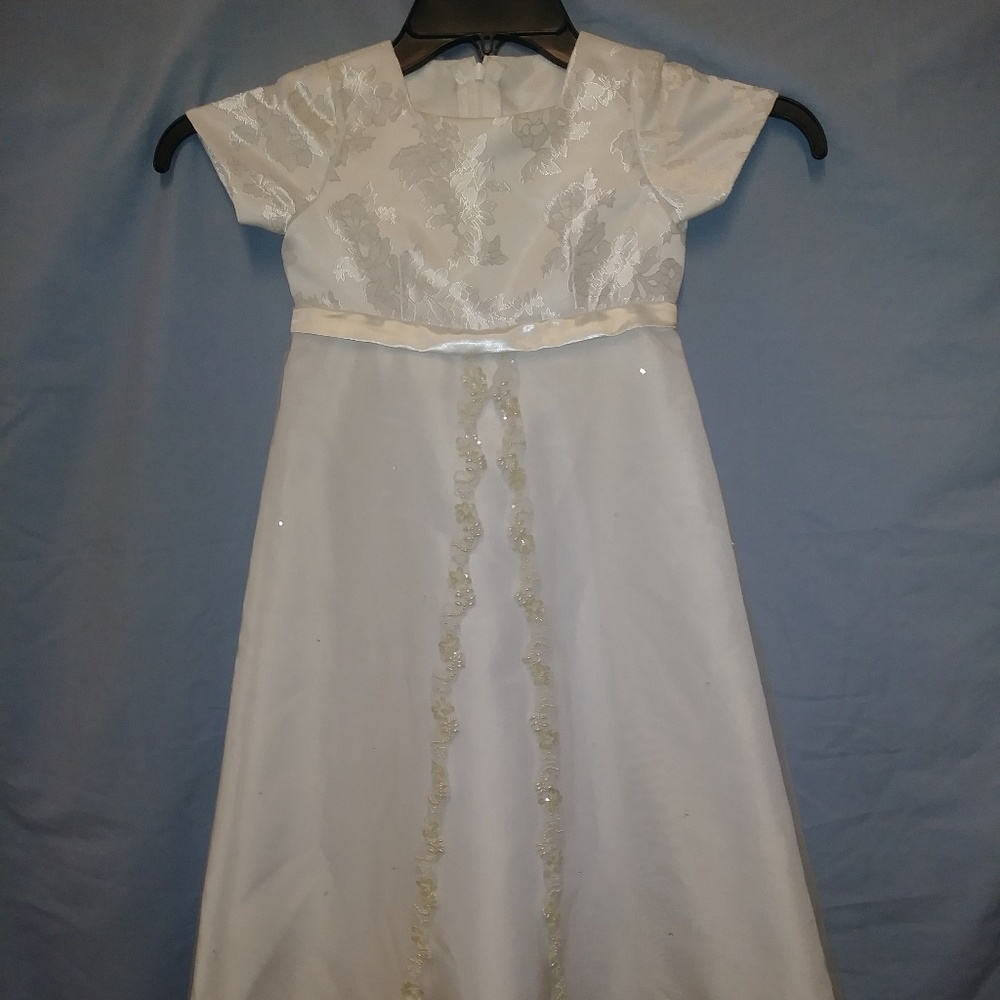 This is a white Formal Dress